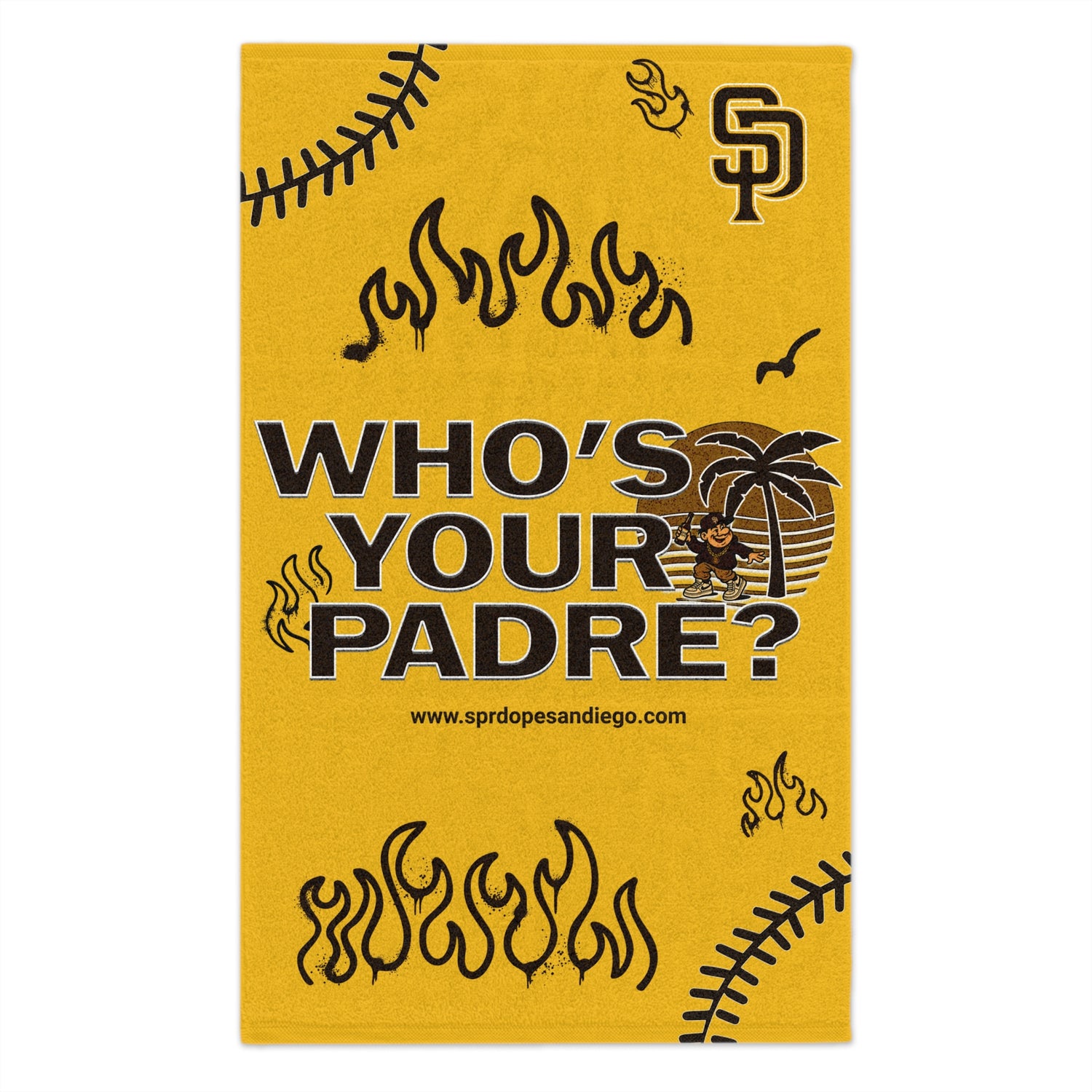 WHO'S YOUR PADRE - RALLY TOWEL
