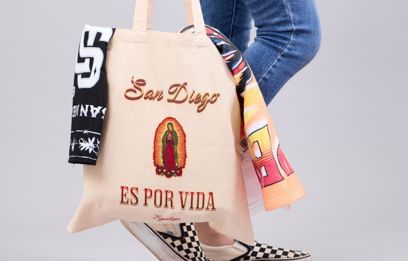 Por Vida Canvas Tote Bag